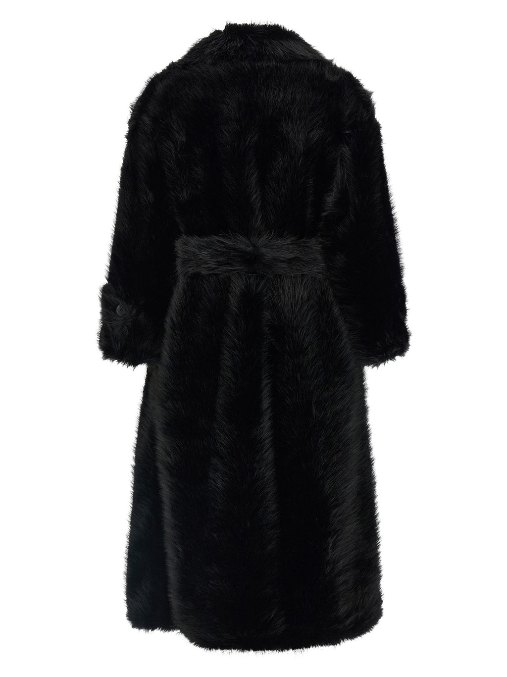 B&B COUTURE Black Polyester Coat