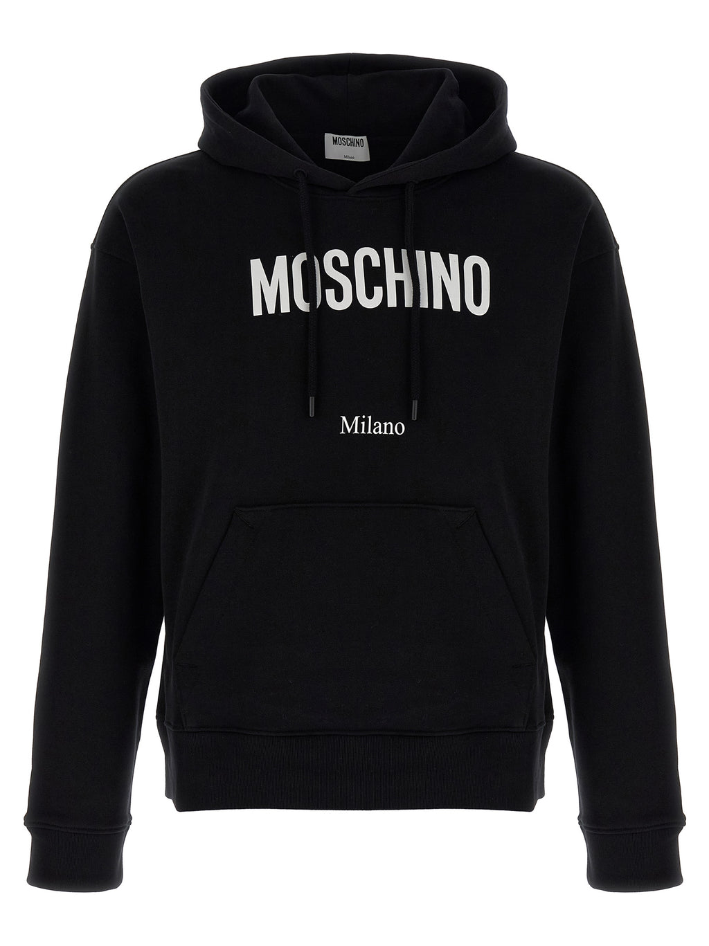 Sweat-shirt Moschino en coton noir