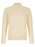 ZANONE White Virgin Wool Cardigan