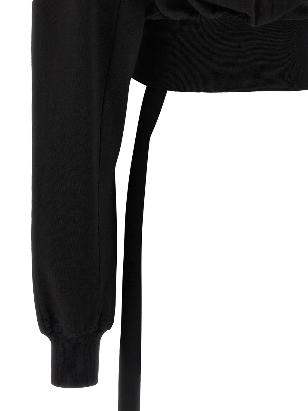 DRKSHDW Black Cotton Sweatshirt