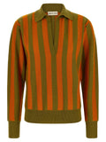 Alberto Biani Multicolor Cashmere Polo Shirt