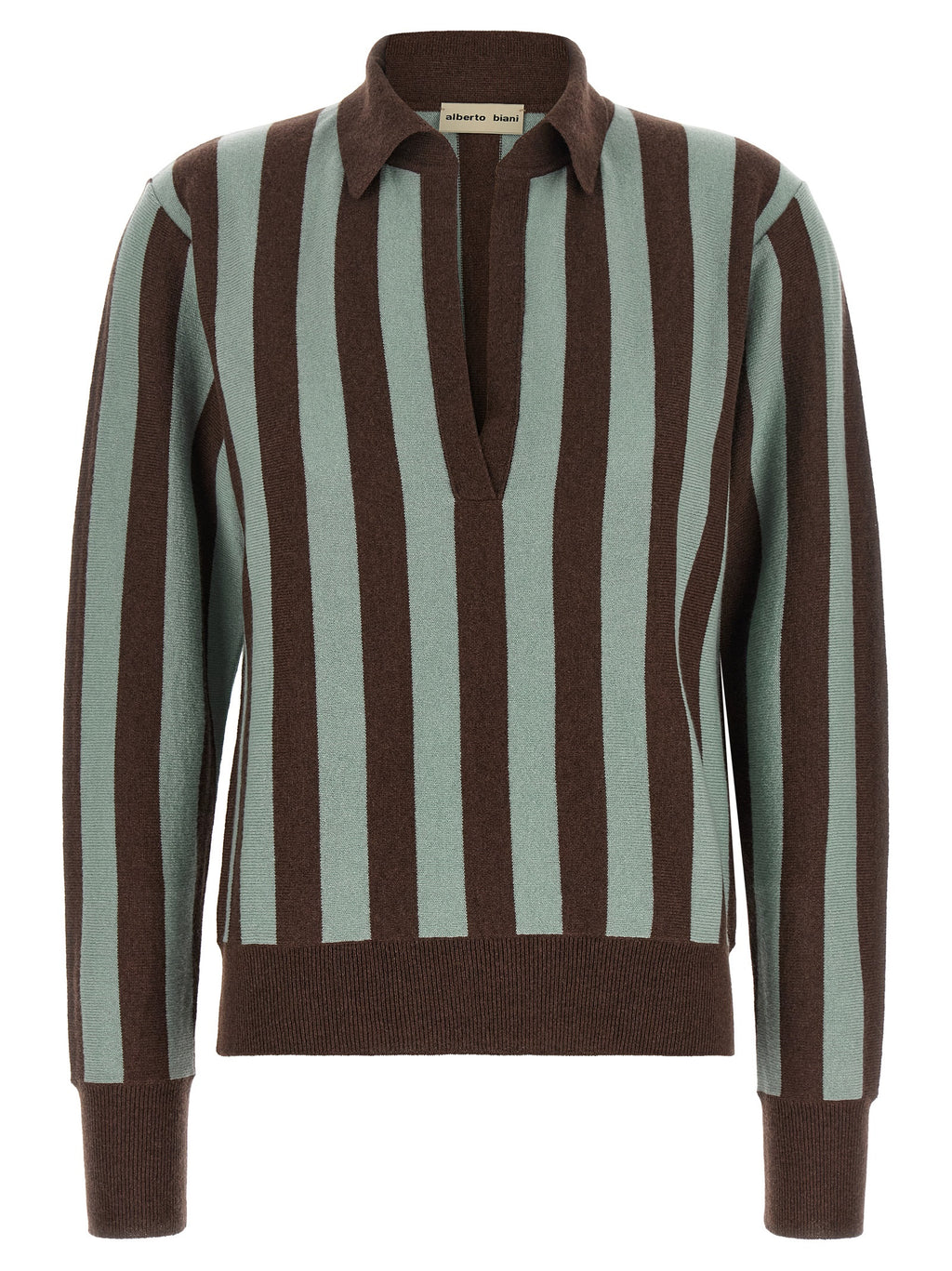 Alberto Biani Multicolor Cashmere Polo Shirt