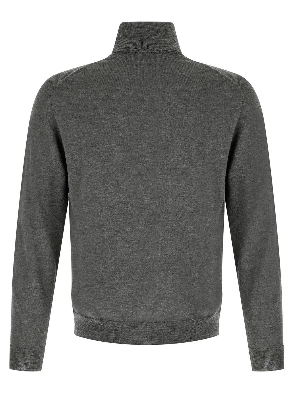 ZANONE Gray Virgin Wool Cardigan