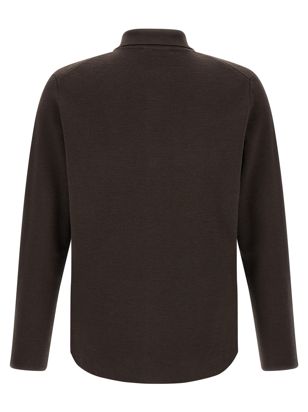 ZANONE Brown Virgin Wool Cardigan