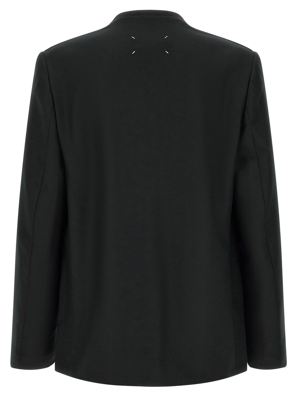 Blazer de Lana Virgen Negro de Maison Margiela