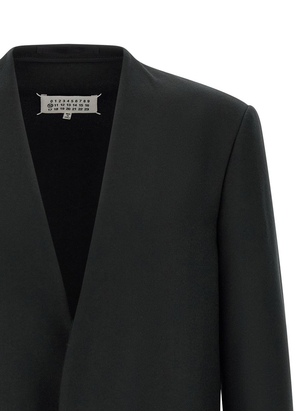 Blazer de Lana Virgen Negro de Maison Margiela