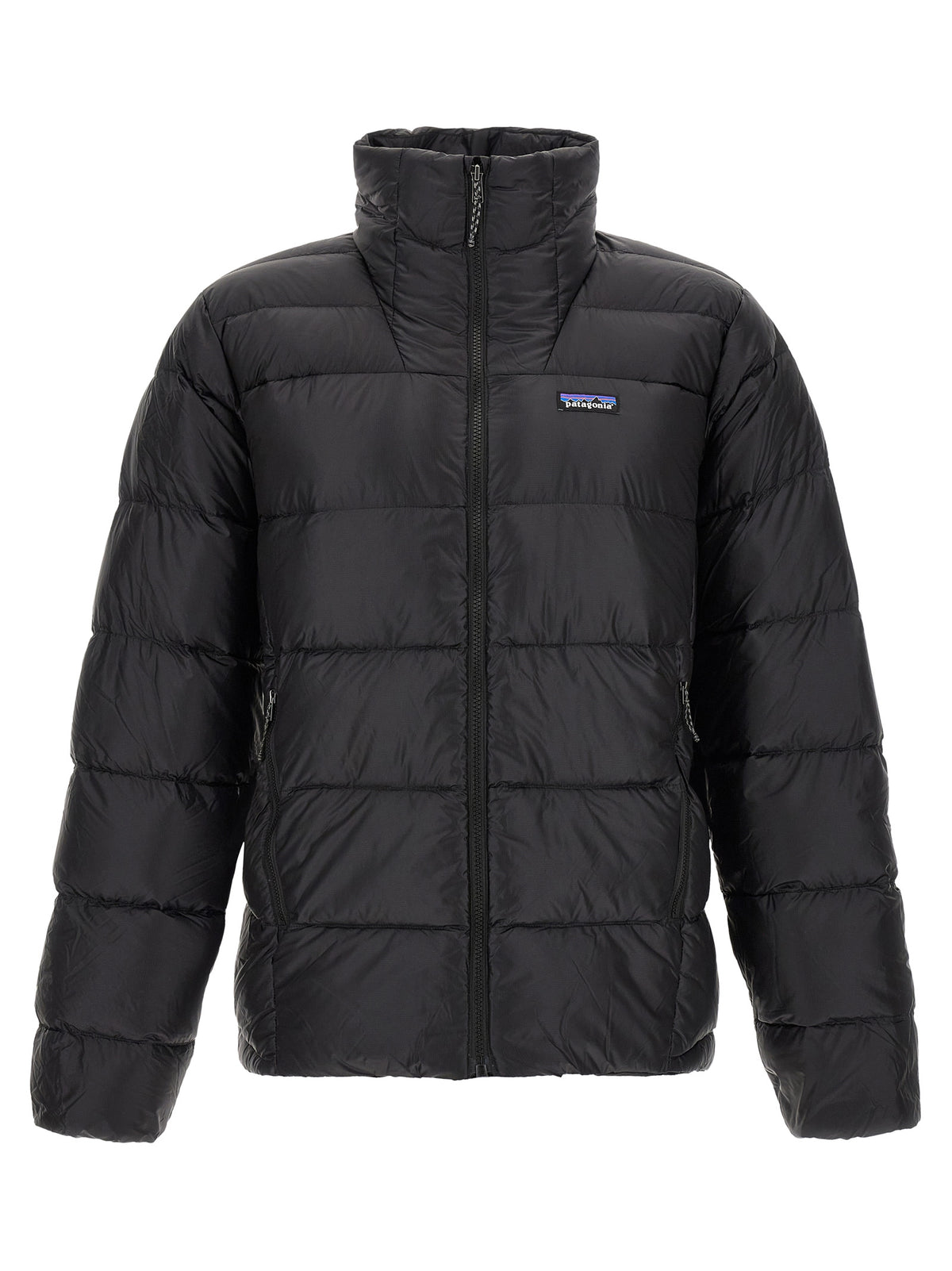 PATAGONIA Black Nylon Full-Length Jacket