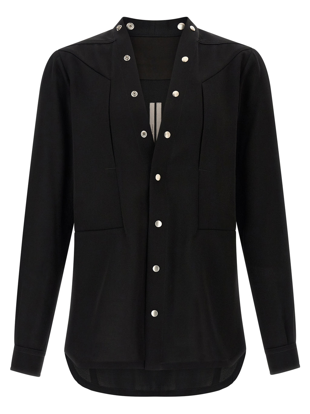 Chemisier noir en coton Rick Owens