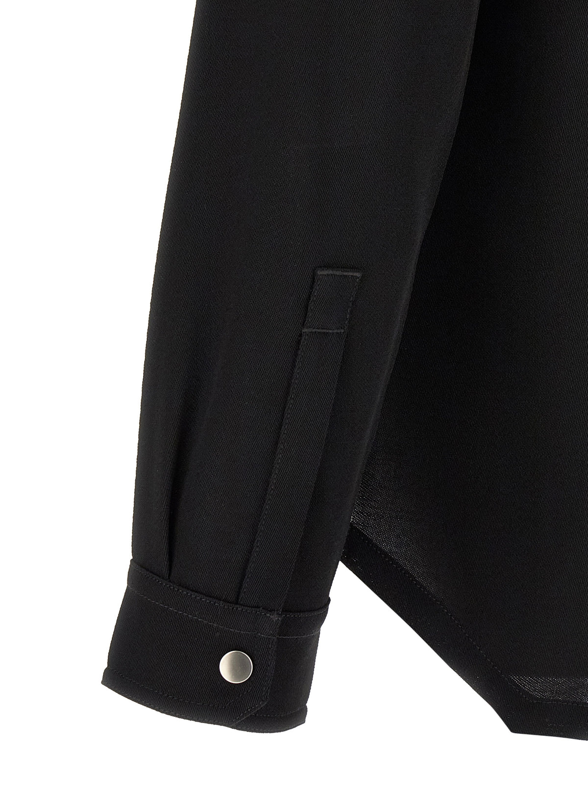 Chemisier noir en coton Rick Owens