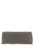 Rick Owens Gray Calfskin Clutch Bag