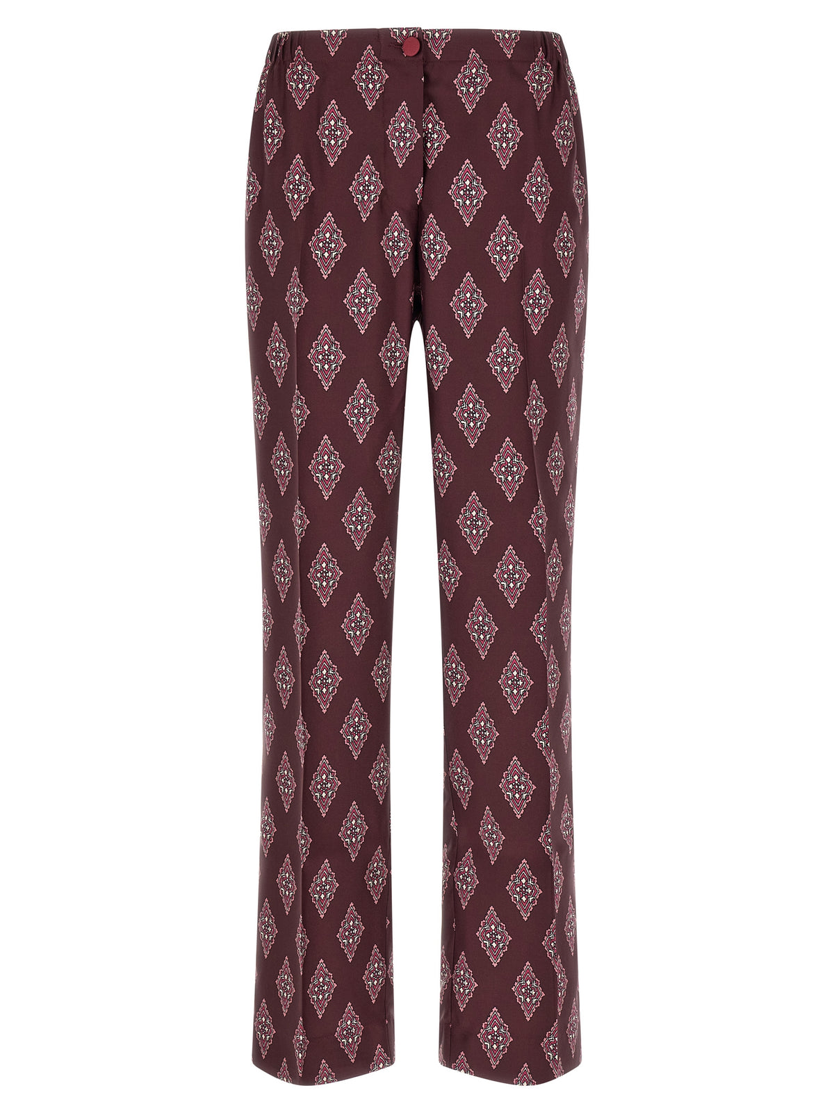 F.R.S. - FOR RESTLESS SLEEPERS Pantalon Décontracté en Soie Multicolore