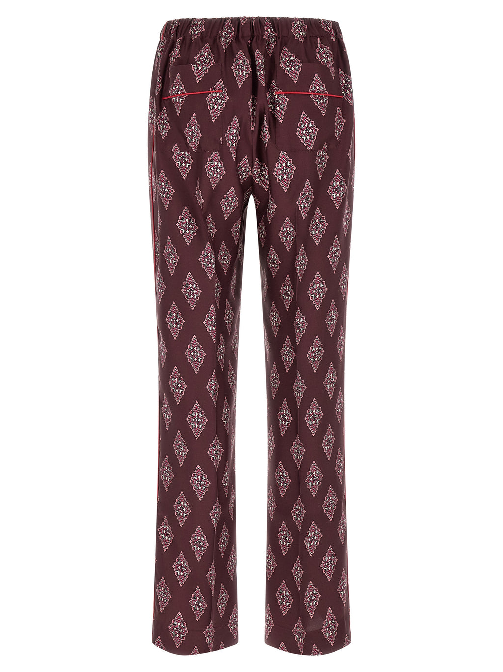 F.R.S. - FOR RESTLESS SLEEPERS Pantalon Décontracté en Soie Multicolore