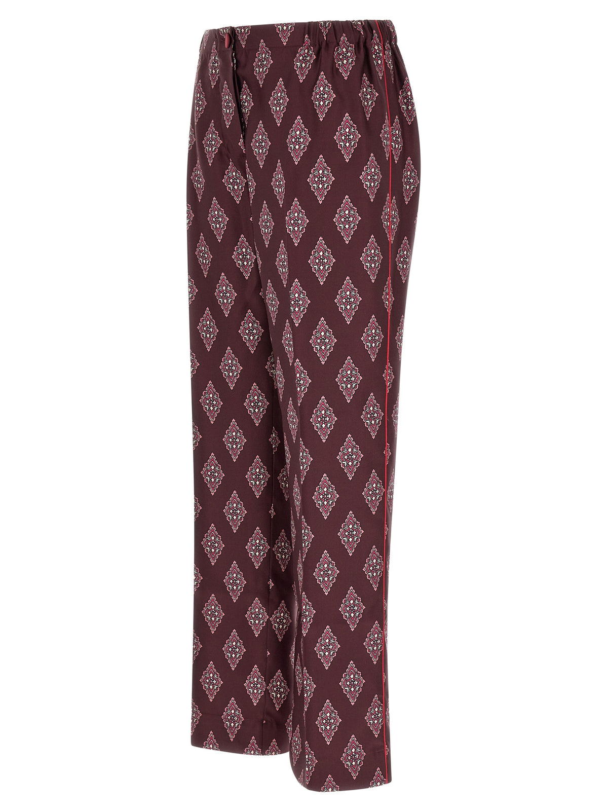 F.R.S. - FOR RESTLESS SLEEPERS Pantalon Décontracté en Soie Multicolore