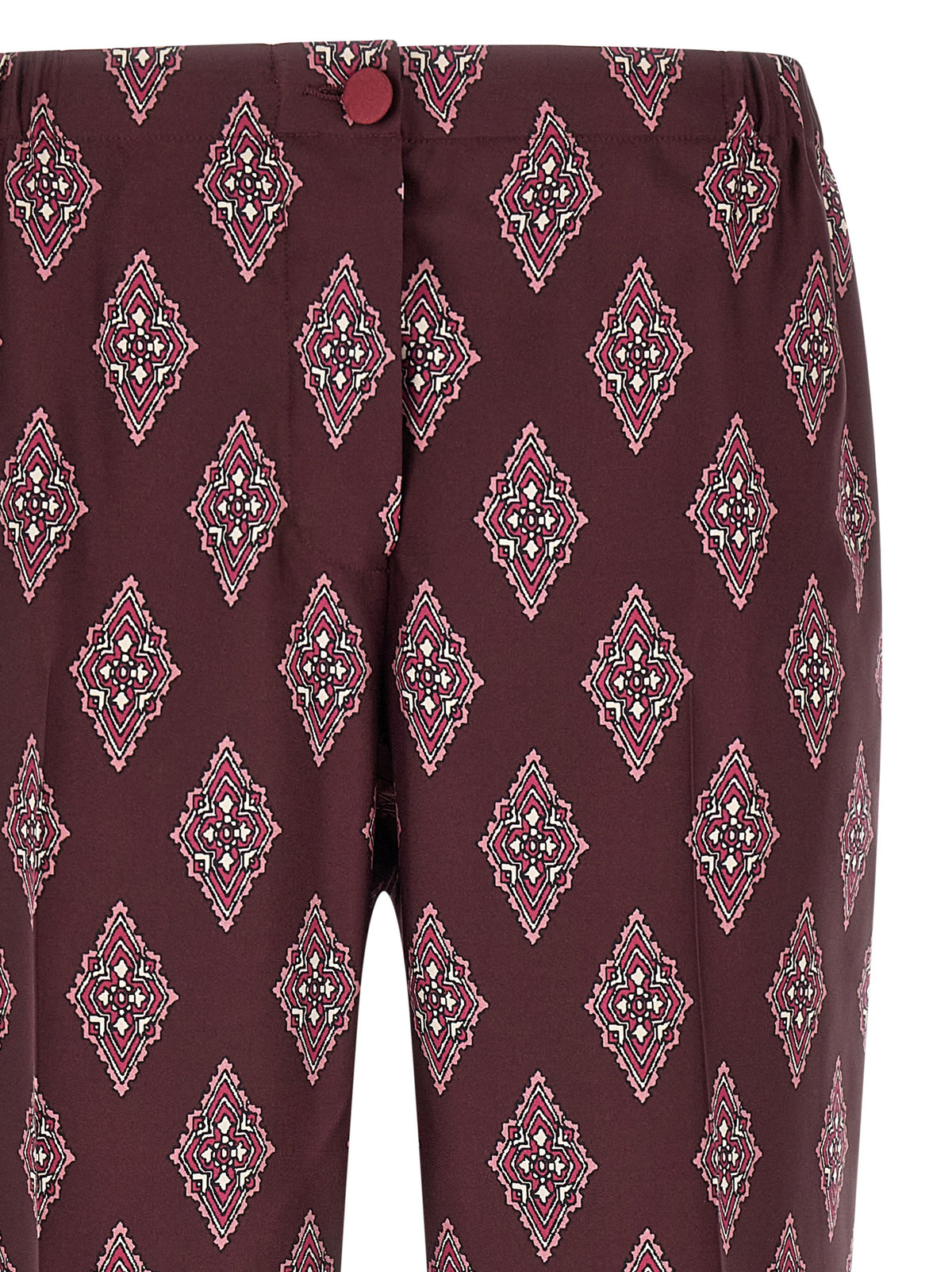 F.R.S. - FOR RESTLESS SLEEPERS Pantalon Décontracté en Soie Multicolore