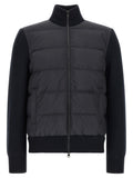 Moncler Blue Polyester Cardigan
