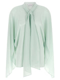 Stella McCartney Bicolor Silk Blouse