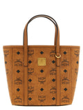 MCM Brown Polyethylene Tote Bag