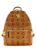 MCM Brown Polyethylene Backpack