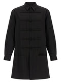 Yohji Yamamoto Black Wool Blouse