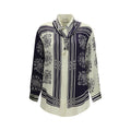 Alemais Blue Silk Shirt