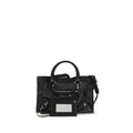 Balenciaga Black Lamb Ovis Aries Aries Shoulder Bag