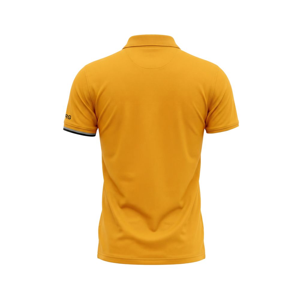 Iceberg Yellow Cotton Polo Shirt