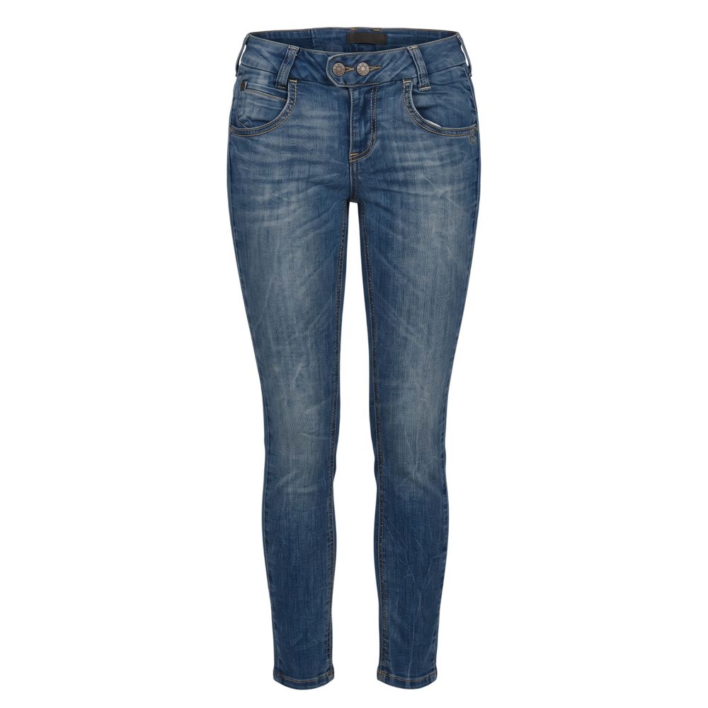 Object Blue Cotton Women's Jeans
