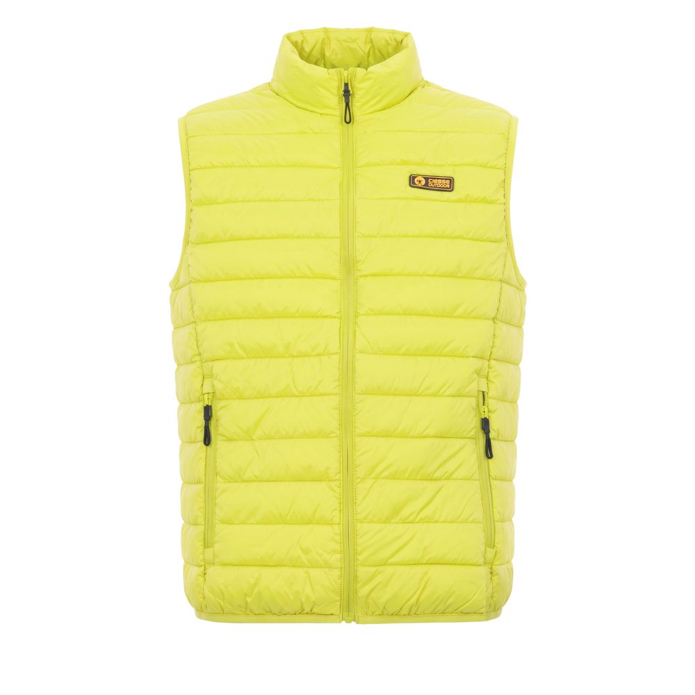 Ciesse Outdoor Yellow Polyester Men's Sleeveless Jacket