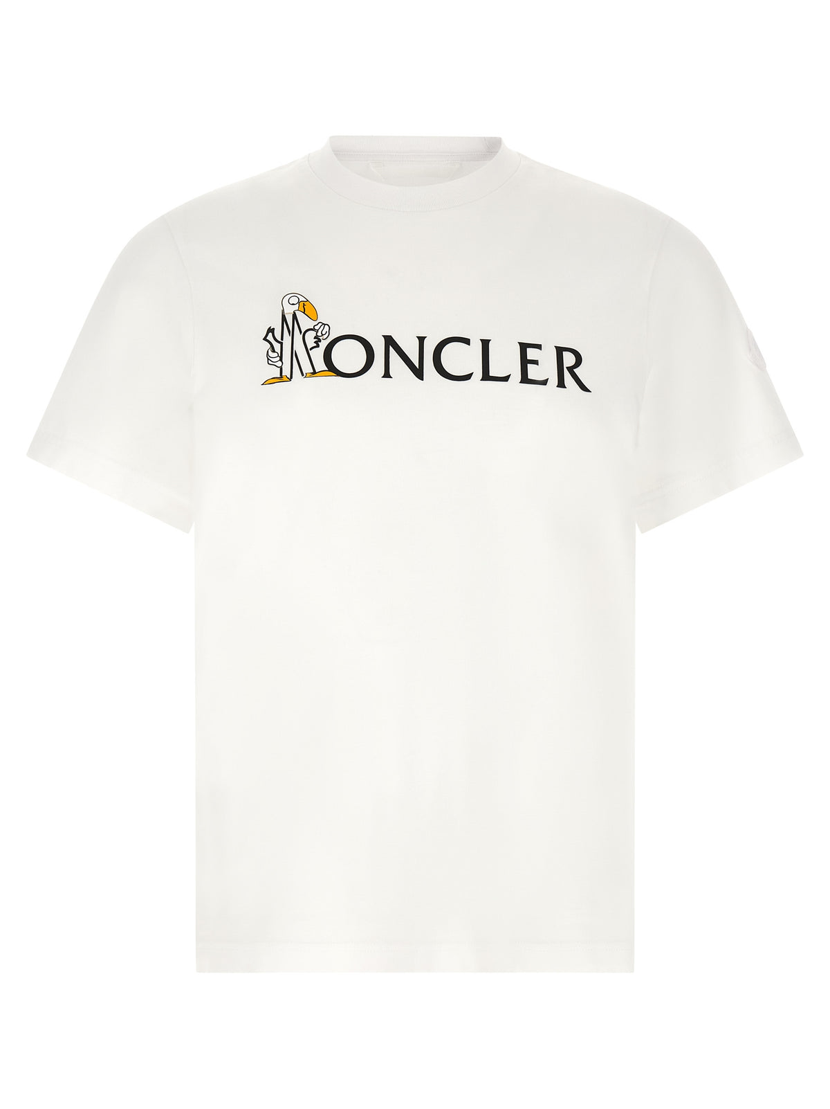 Camiseta Moncler de algodón blanca
