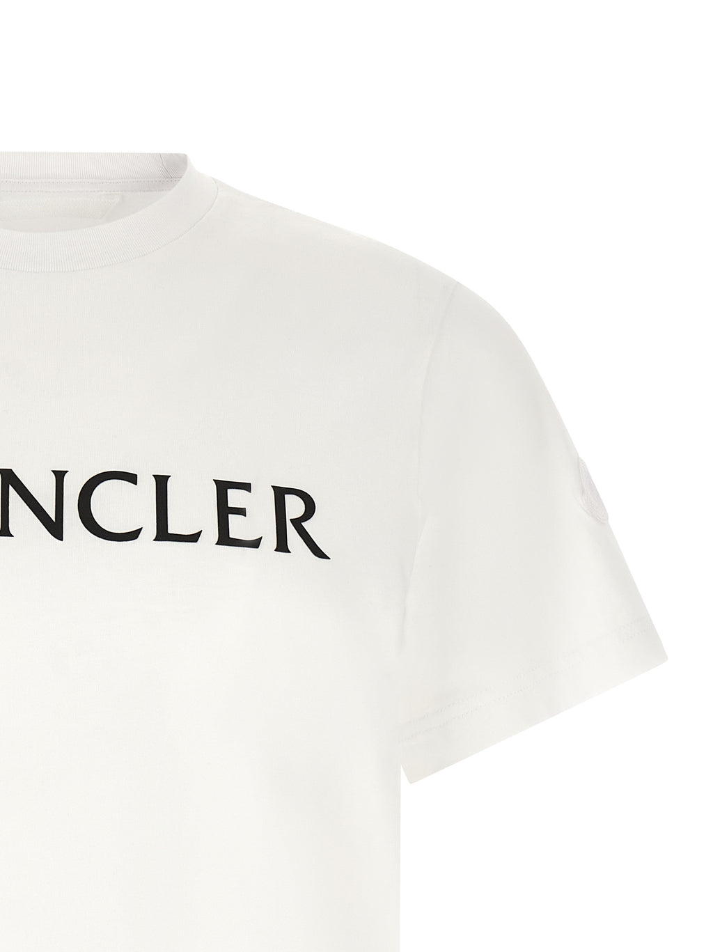 Camiseta Moncler de algodón blanca