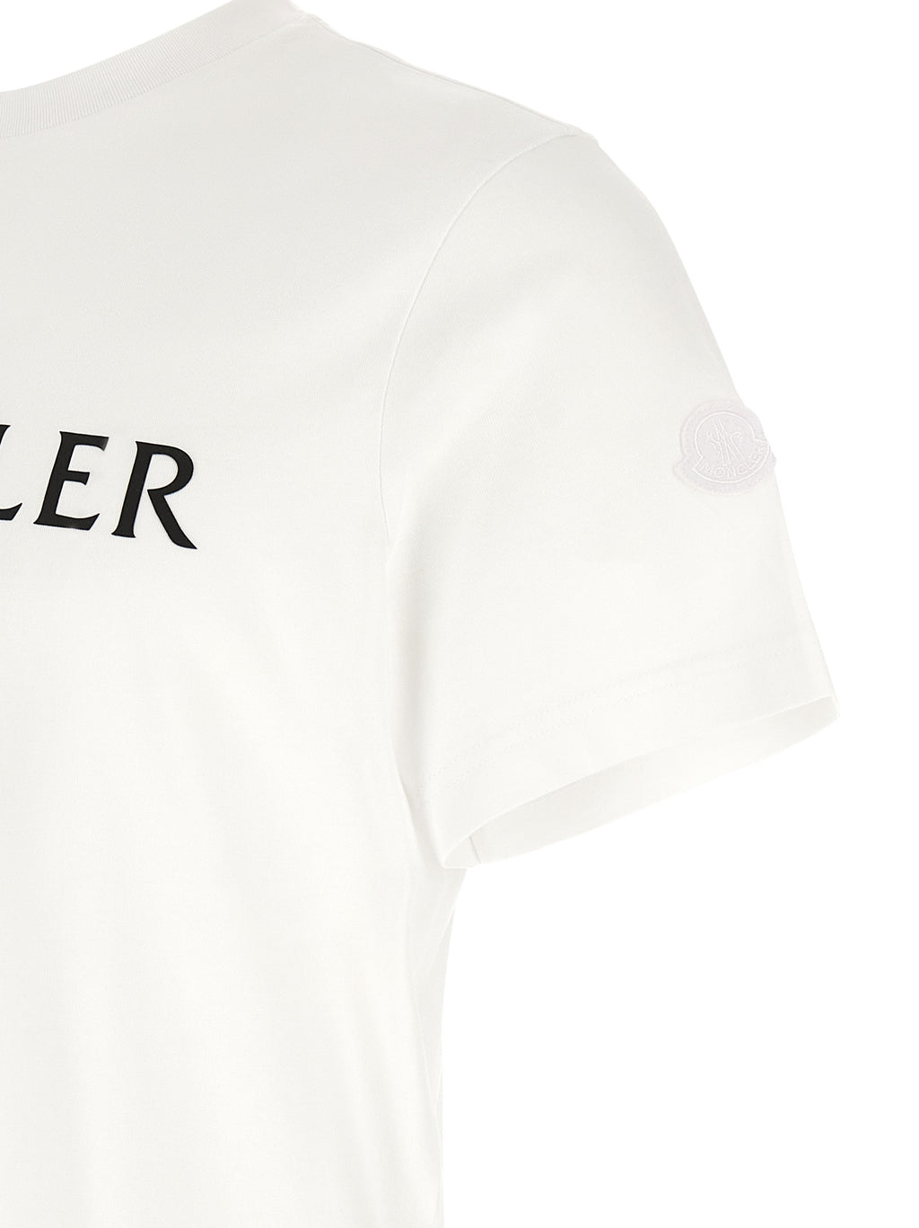 Camiseta Moncler de algodón blanca