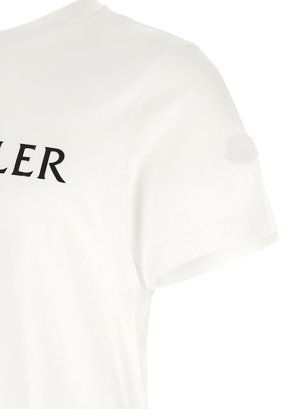 Camiseta Moncler de algodón blanca