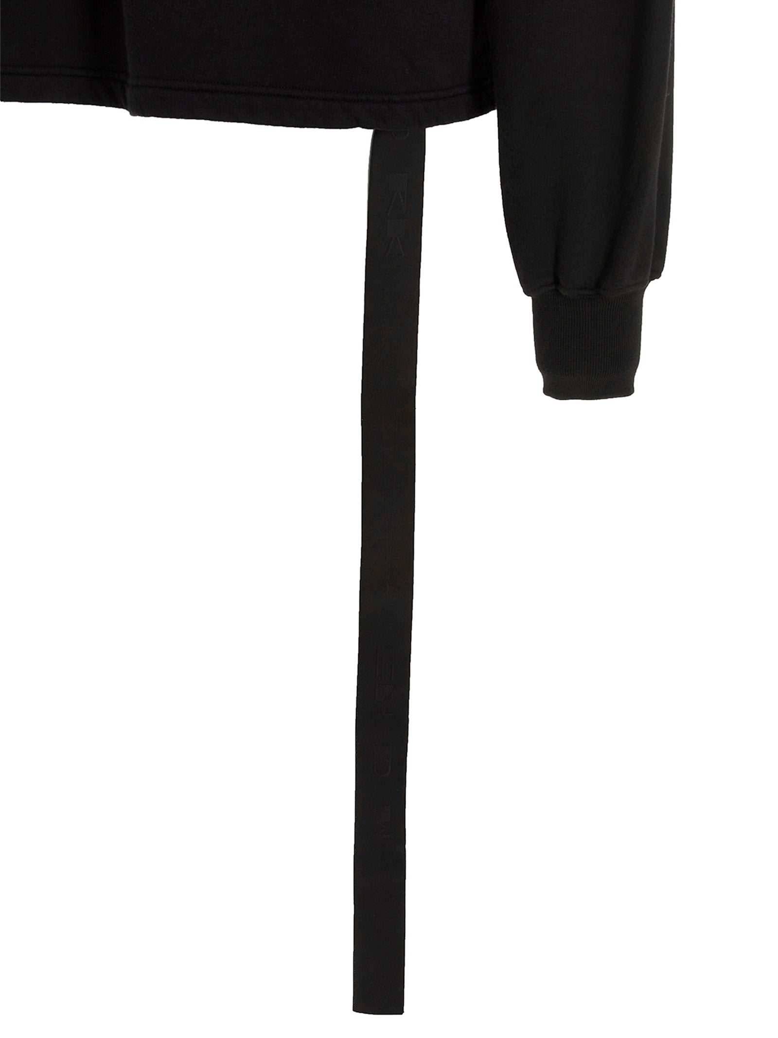 DRKSHDW Black Cotton Sweatshirt