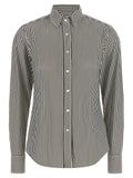 XACUS Bicolor Polyamide Blouse
