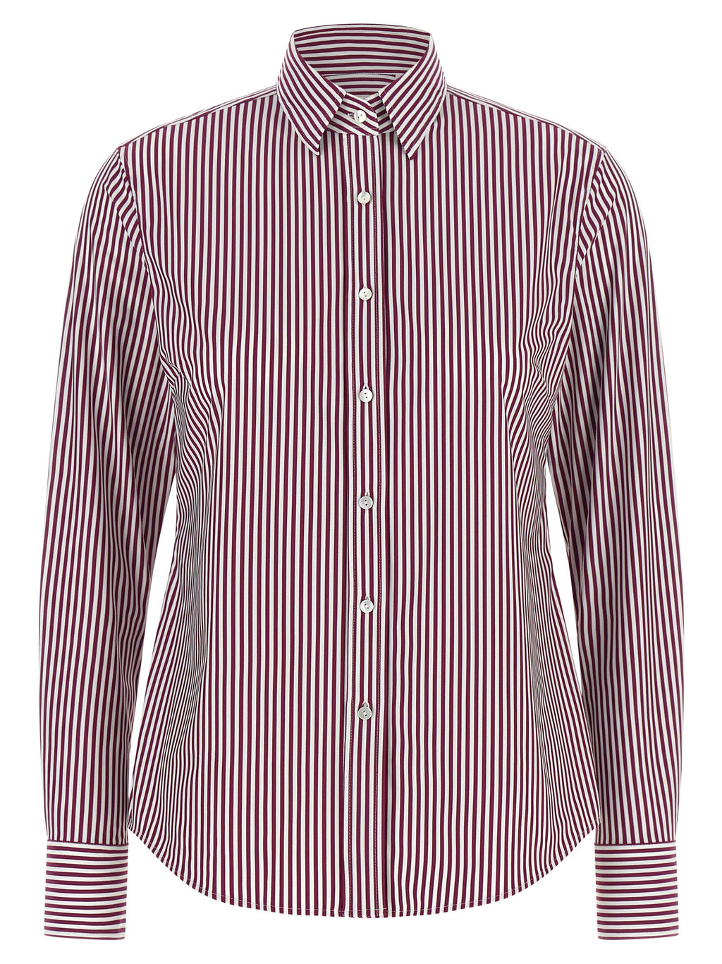 XACUS Bordeaux Polyamide Blouse