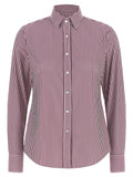 XACUS Bordeaux Polyamide Blouse