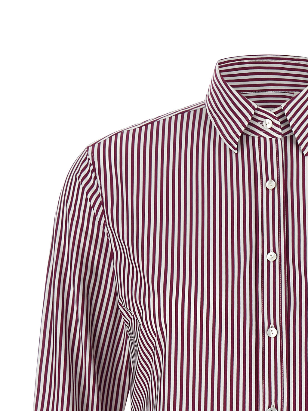 XACUS Bordeaux Polyamide Blouse