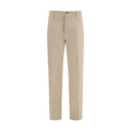 Lardini Beige Cotton Casual Pants