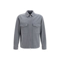 LAMINAR Gray Polyester Jacket