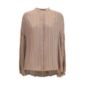 Kristina Ti Multicolor Viscose Pattern Shirt