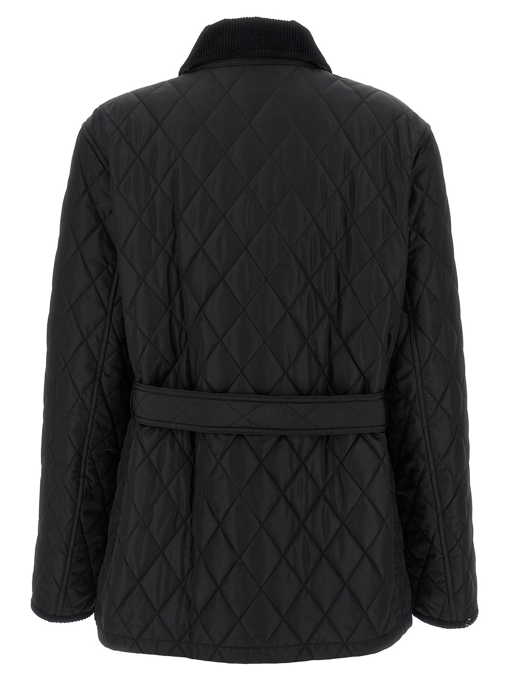 Burberry Black Polyamide Full-Length Jacket