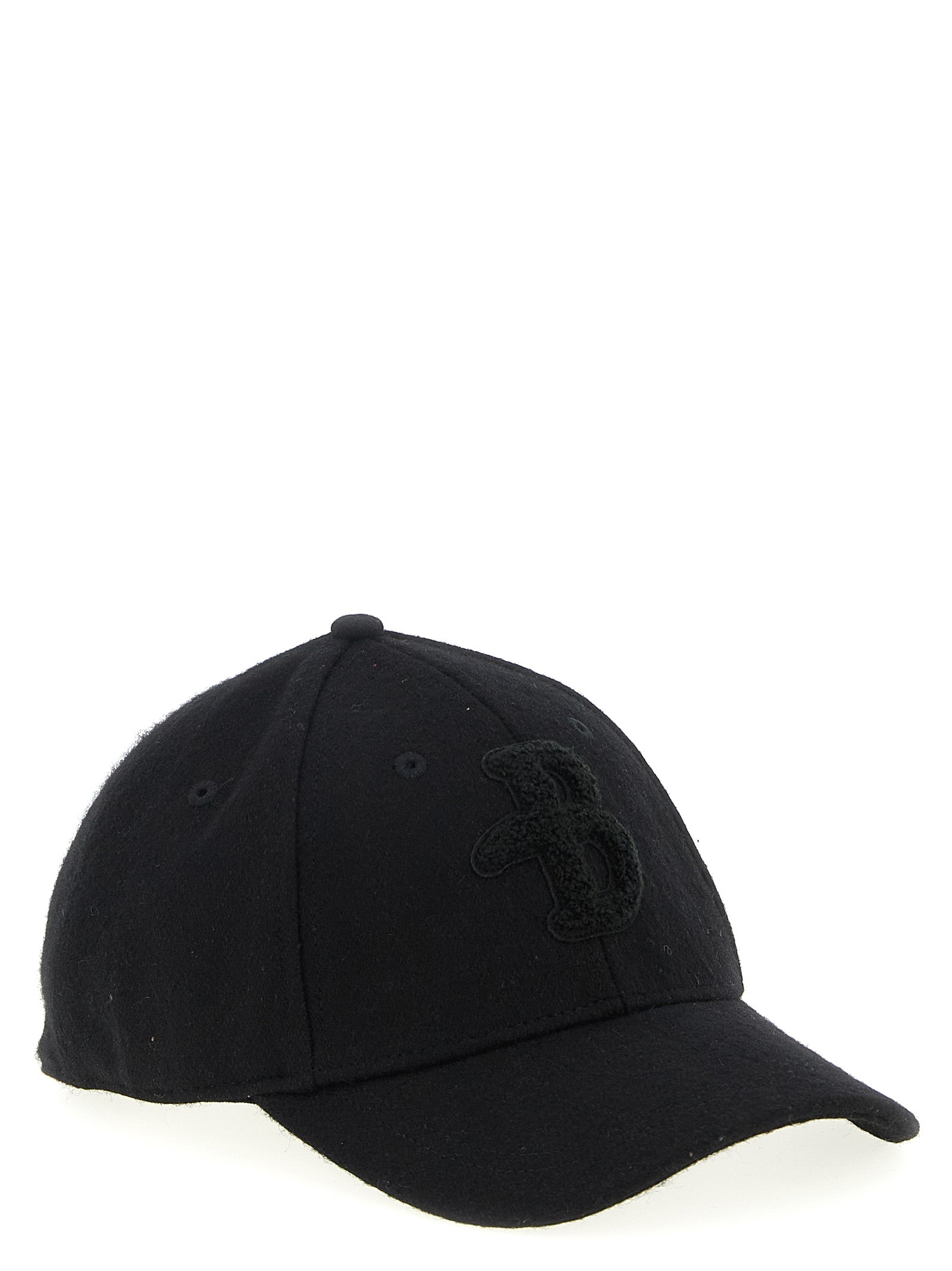 Ballantyne Black Polyester Cap (Baseball Hat)