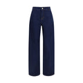 Max Mara Blue Cotton Jeans Denim