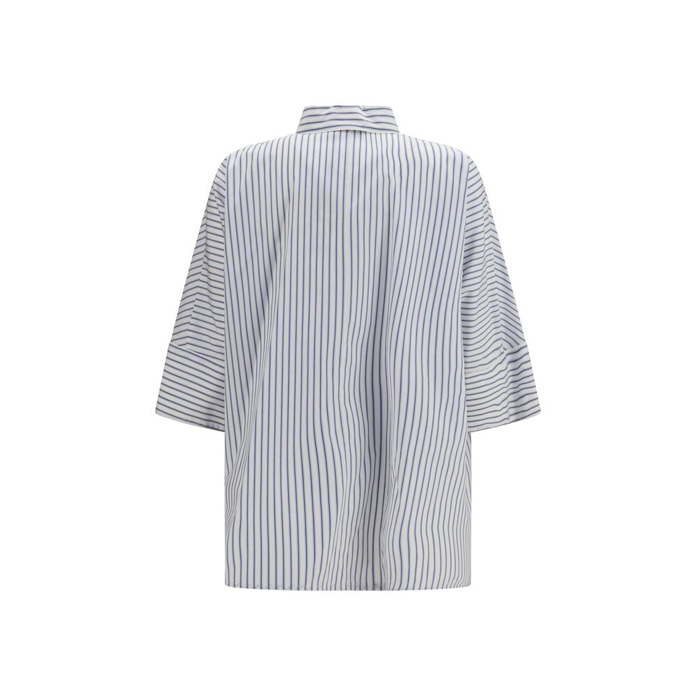 'S Max Mara Blue Cotton Shirt