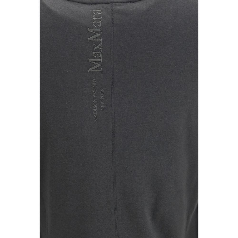 'S Max Mara Gray Cotton Long Sleeve T-Shirt