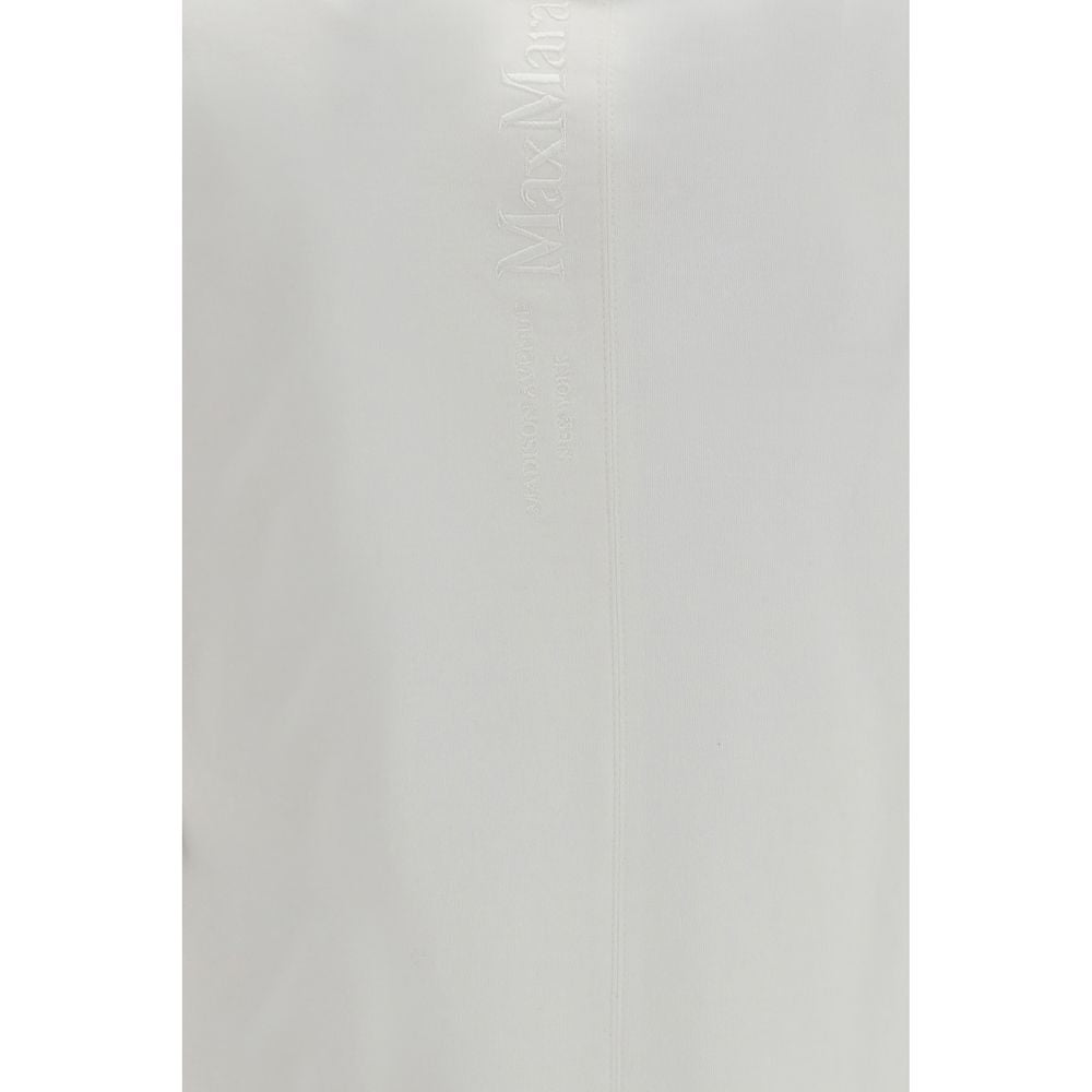 'S Max Mara White Cotton Long Sleeve T-Shirt