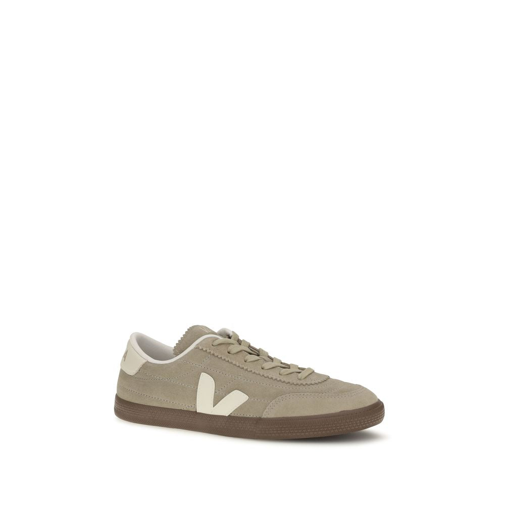 Veja Bicolor Suede Leather Low Top Sneakers