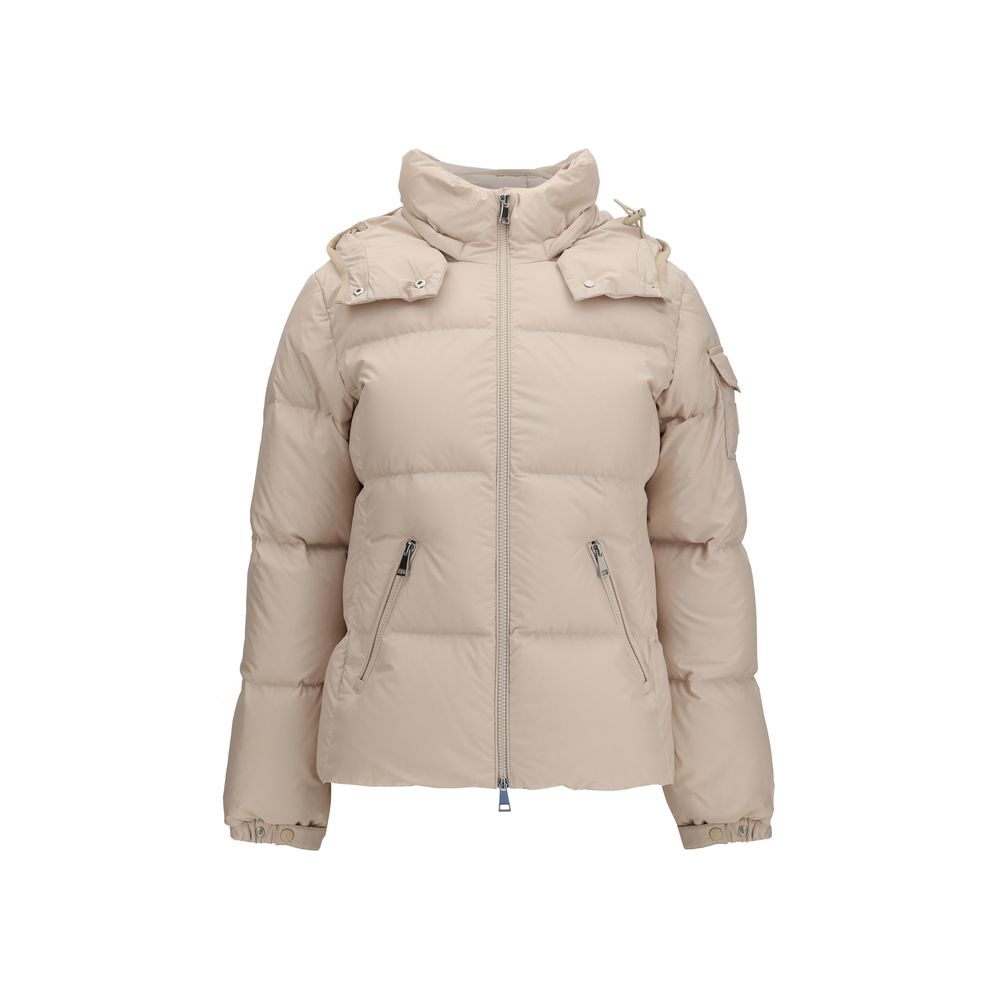 Moncler Beige Goose Down Shell Jacket