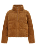 Polo Ralph Lauren Brown Cotton Full-Length Jacket
