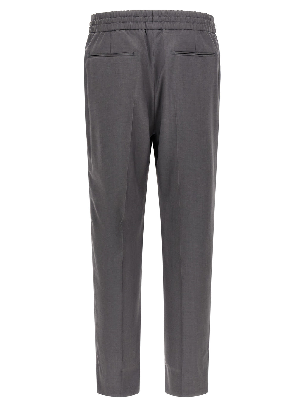Brioni Gray Wool Casual Pants